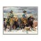 Stupell Industries The Roundup Western Painting Framed Giclee Wall Art Design by Marilyn Hageman